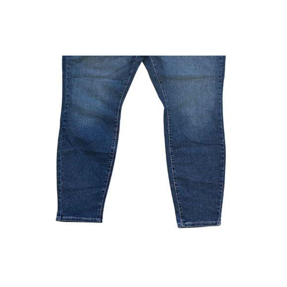 Levi’s Strauss Signature Gold Jeans Skinny Pull-On Stretch Blue Women’s Plus 26L - Picture 3 of 10